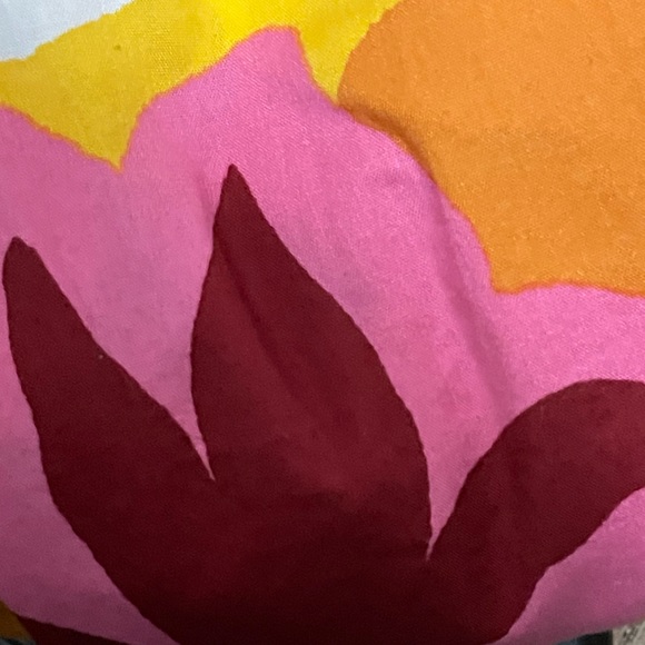 Marlene Floral Ruffle Off Shoulder Dress size L beach summer vibrant - Picture 10 of 16